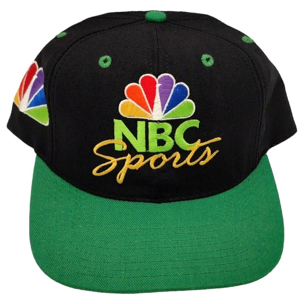 Vintage USA Made NBC Sports Peacock Embroidered Sports Specialties Snapback Hat